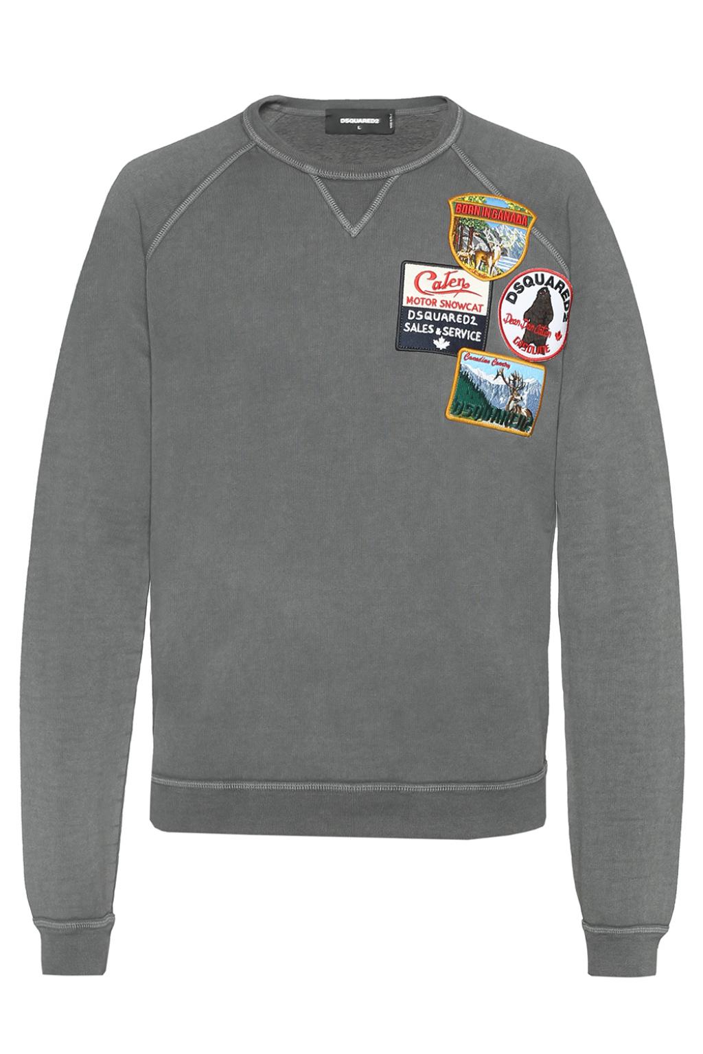 Dsquared patch sales sweatshirt